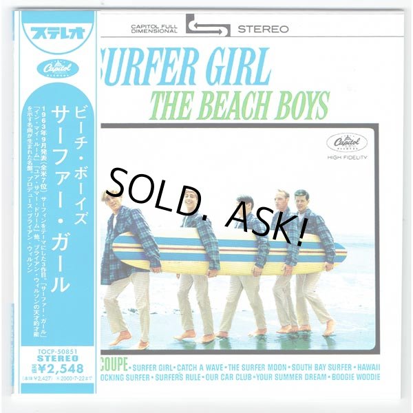 Photo1: THE BEACH BOYS / SURFER GIRL - reprint (Used Japan Mini LP CD) (1)