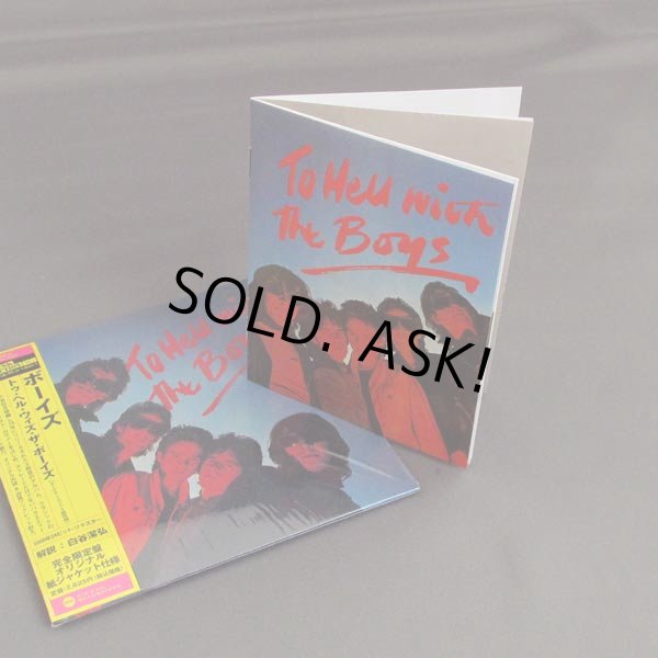 Photo4: THE BOYS / TO HELL WITH THE BOYS (Used Japan mini LP CD) (4)