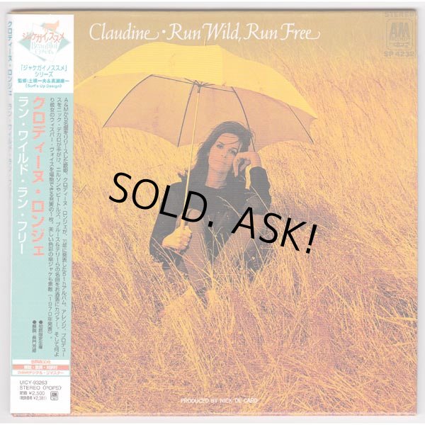 Photo1: CLAUDINE LONGET / RUN WILD, RUN FREE (Used Japan Mini LP CD) (1)