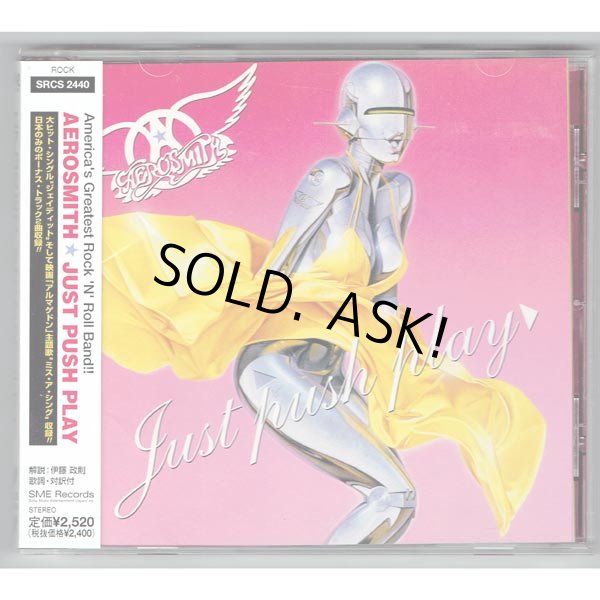 Photo1: AEROSMITH / JUST PUSH PLAY (Used Japan Jewel Case CD) (1)