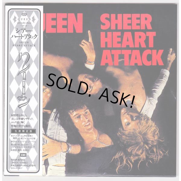 Photo1: QUEEN / SHEER HEART ATTACK (Used Japan Mini LP CD) (1)