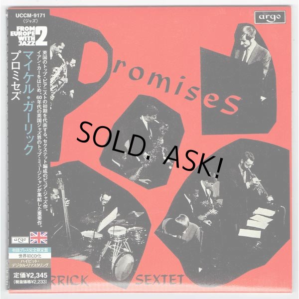 Photo1: MICHAEL GARRICK SEXTET / PROMISES (Used Japan Mini LP CD) (1)