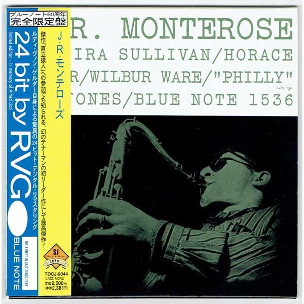 Photo1: J.R. MONTEROSE / J.R. MONTEROSE (Used Japan Mini LP CD) Blue Note (1)