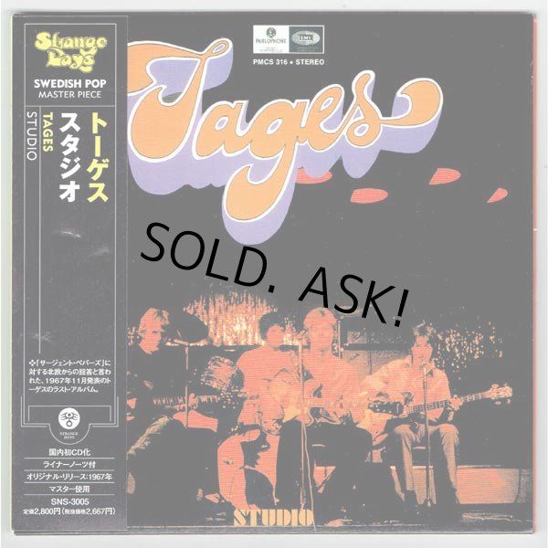 Photo1: TAGES / STUDIO (Used Japan Mini LP CD) (1)