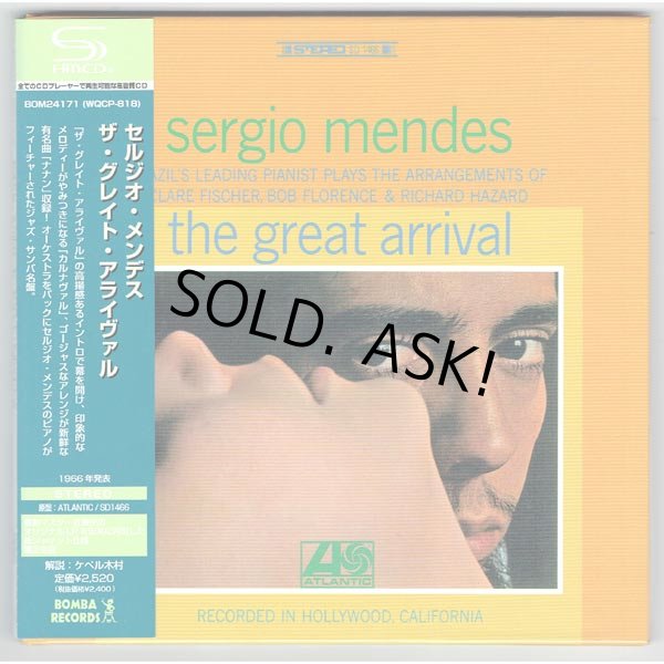 Photo1: SERGIO MENDES / THE GREAT ARRIVAL (Used Japan Mini LP SHM-CD) (1)