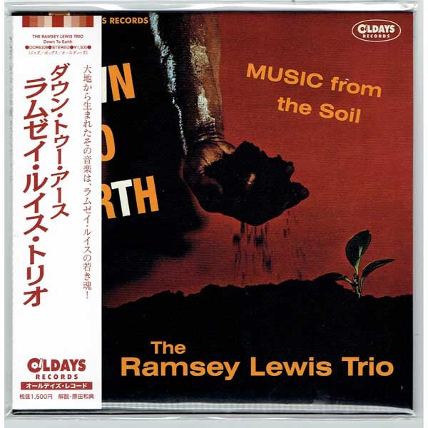 Photo1: THE RAMSEY LEWIS TRIO / DOWN TO EARTH (Brand New Japan mini LP CD) * B/O * (1)