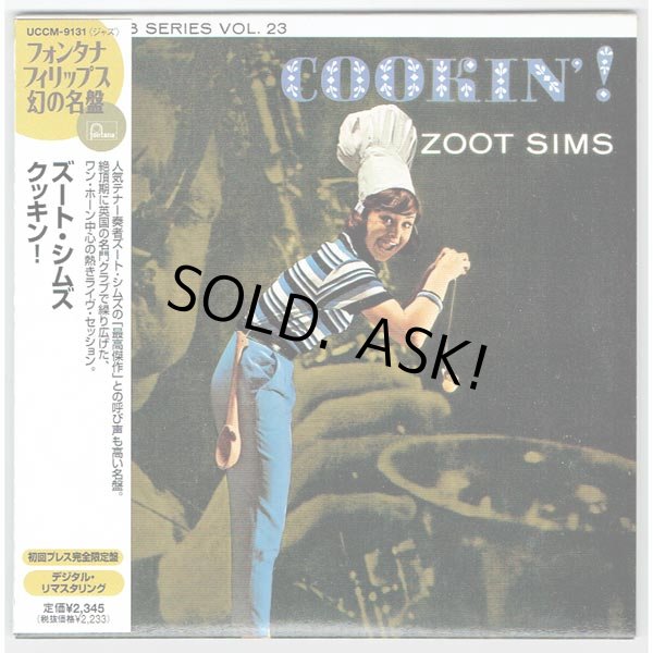 Photo1: ZOOT SIMS / COOKIN! (Used Japan Mini LP CD) (1)