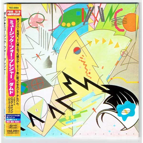 Photo1: THE DAMNED / MUSIC FOR PLEASURE (Used Japan Mini LP CD) (1)