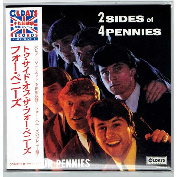 Photo1: 2 SIDES OF 4 PENNIES / THE FOUR PENNIES (Brand New Japan Mini LP CD) * B/O * (1)