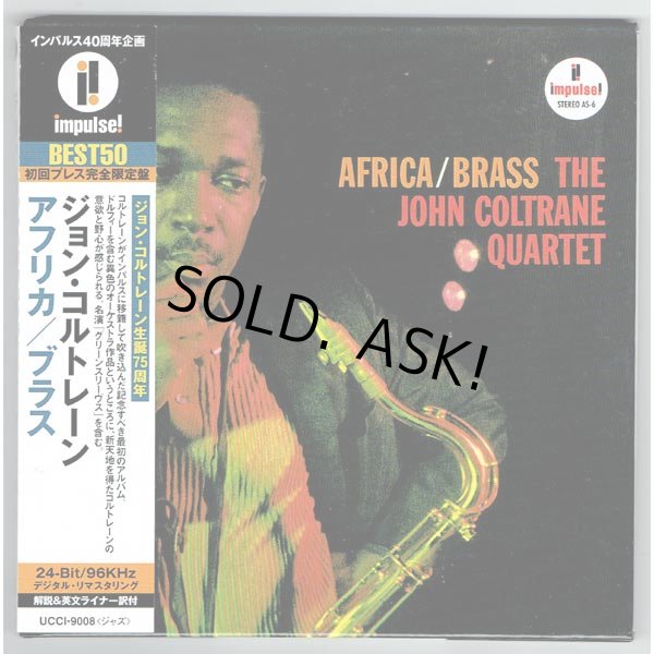 Photo1: THE JOHN COLTRANE QUARTET / AFRICA/BRASS (Used Japan Mini LP CD) (1)