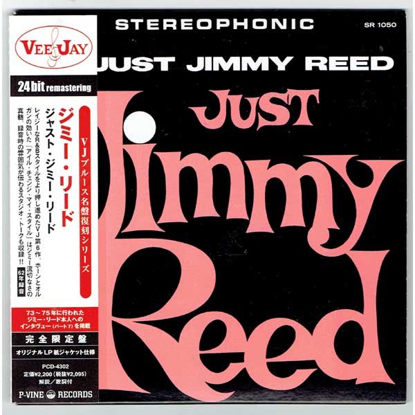 Photo1: JIMMY REED / JUST JIMMY REED (Used Japan Mini LP CD) (1)