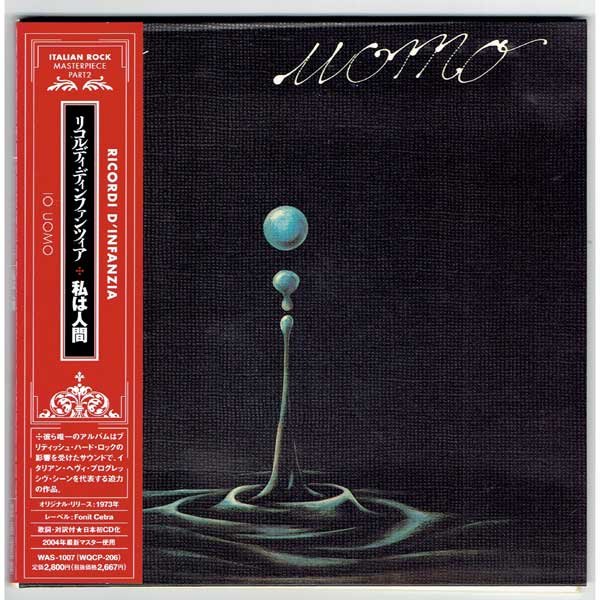 Photo1: RICORDI D'INFANZIA / IO UOMO (Used Japan Mini LP CD) (1)