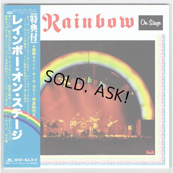 Photo1: RAINBOW / ON STAGE - DELUXE EDITION (Used Japan MINI LP SHM-CD) (1)