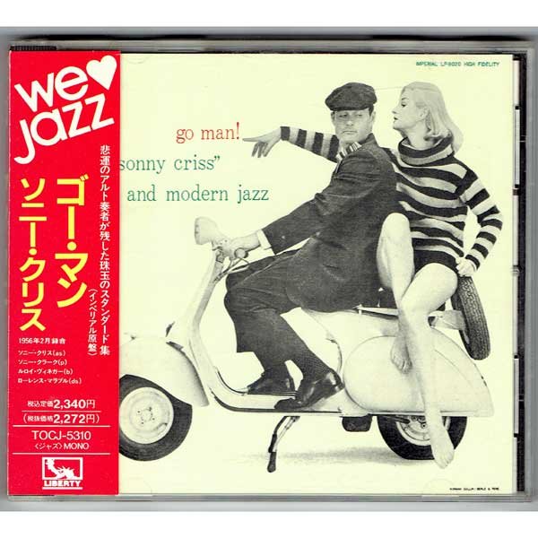 Photo1: SONNY CRISS / GO MAN! (Used Japan Jewel Case CD) (1)