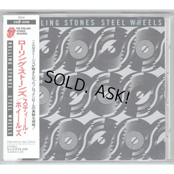 Photo1: THE ROLLING STONES / STEEL WHEELS (Used Japan Jewel Case CD) (1)