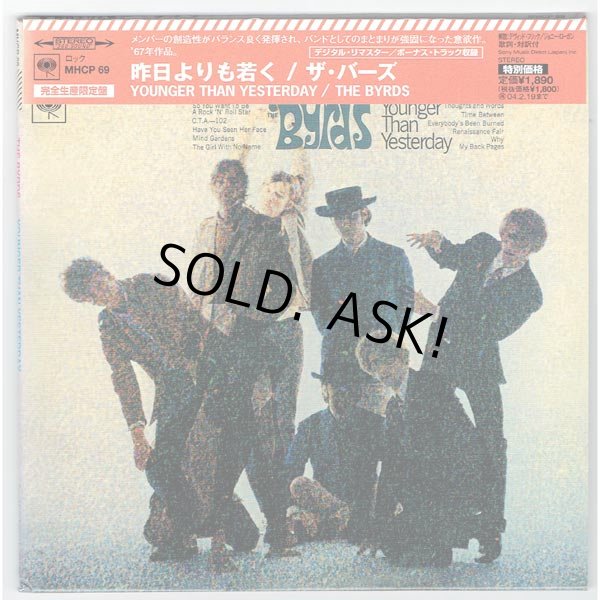 Photo1: THE BYRDS / YOUNGER THAN YESTERDAY (Used Japan Mini LP CD) (1)