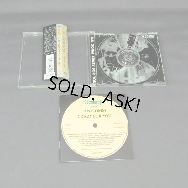Photo3: IAN GOMM / CRAZY FOR YOU (Used Japan Jewel Case CD) (3)