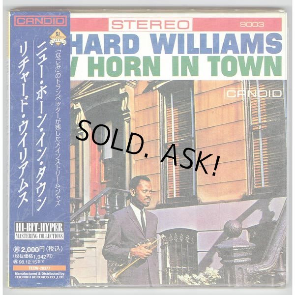 Photo1: RICHARD WILLIAMS / NEW HORN IN TOWN (Used Japan Mini LP CD) (1)