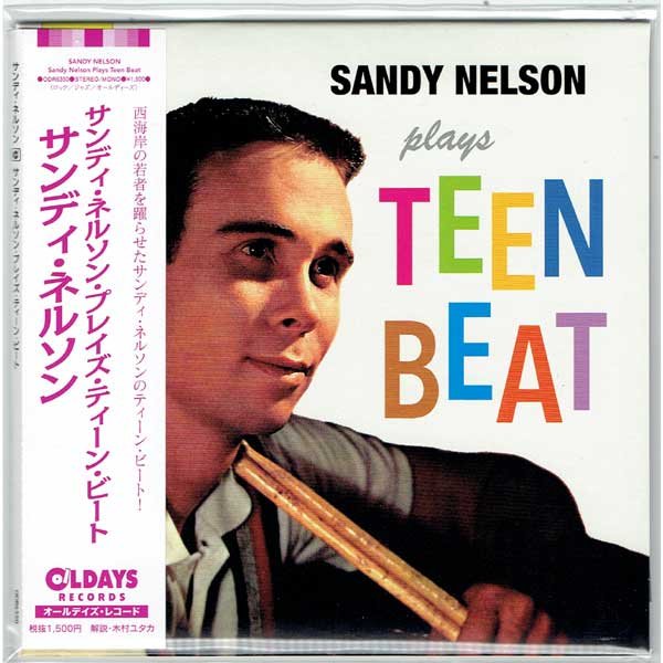 Photo1: SANDY NELSON / SANDY NELSON PLAYS TEEN BEAT (Brand New Japan Mini LP CD) * B/O * (1)