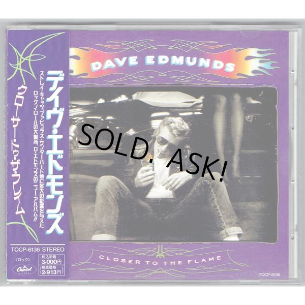 Photo1: DAVE EDMUNDS / CLOSER TO THE FLAME (Used Japan Jewel Case CD) (1)