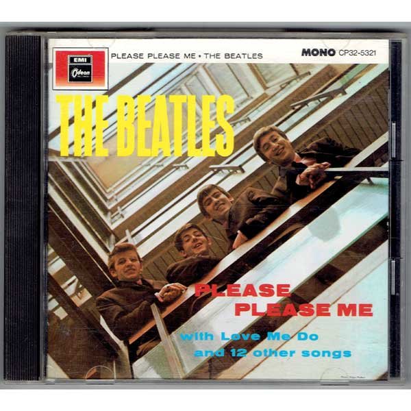 Photo1: THE BEATLES / PLEASE PLEASE ME (Used Japan jewel case CD - missing OBI) (1)