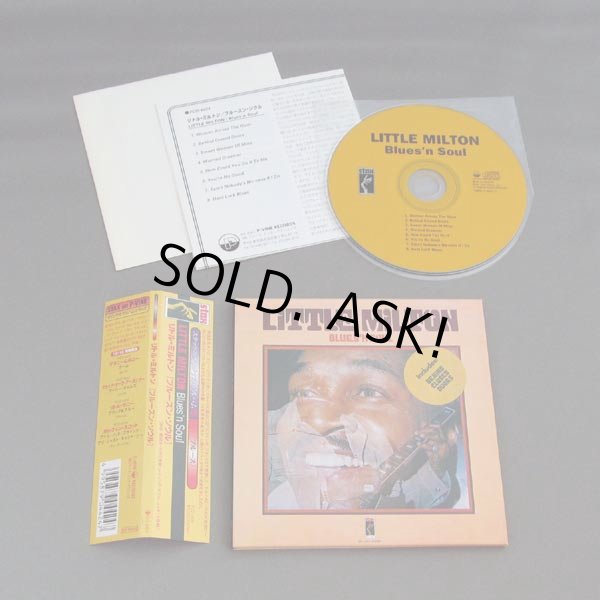 Photo2: LITTLE MILTON / BLUES'N SOUL (Used Japan Mini LP CD) (2)