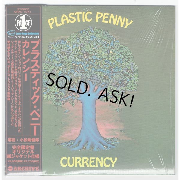 Photo1: PLASTIC PENNY / CURRENCY (Used Japan Mini LP CD) (1)