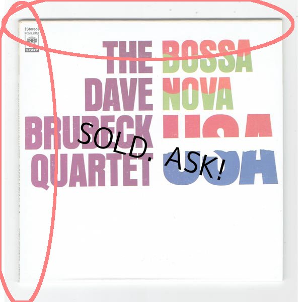 Photo2: THE DAVE BRUBECK QUARTET / BOSSA NOVA U.S.A. (Used Japan Mini LP CD) Paul Desmond (2)