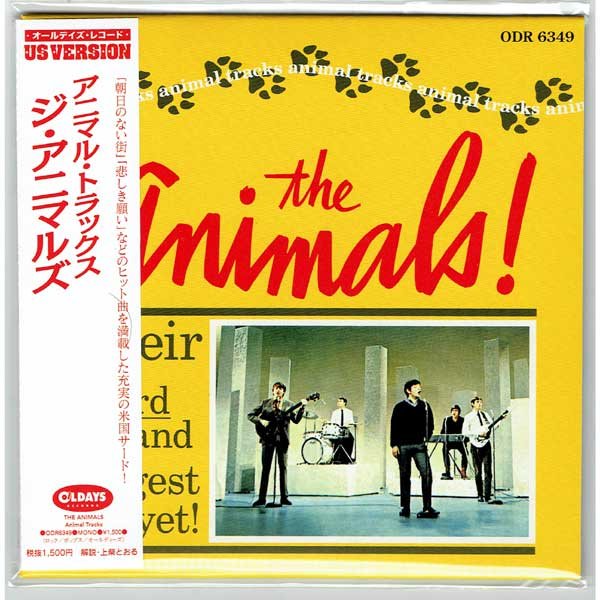 Photo1: THE ANIMALS / ANIMAL TRACKS - U.S. 3rd. (Brand New Japan mini LP CD) * B/O * (1)