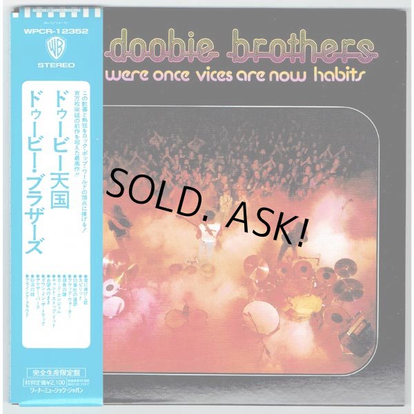 Photo1: THE DOOBIE BROTHERS / WHAT WERE ONCE VICES ARE NOW HABITS (Used Japan Mini LP CD) (1)