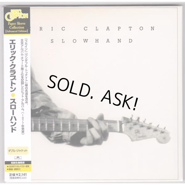 Photo1: ERIC CLAPTON / SLOWHAND (Used Japan Mini LP CD) (1)