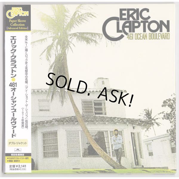 Photo1: ERIC CLAPTON / 461 OCEAN BOULEVARD (Used Japan Mini LP CD) (1)
