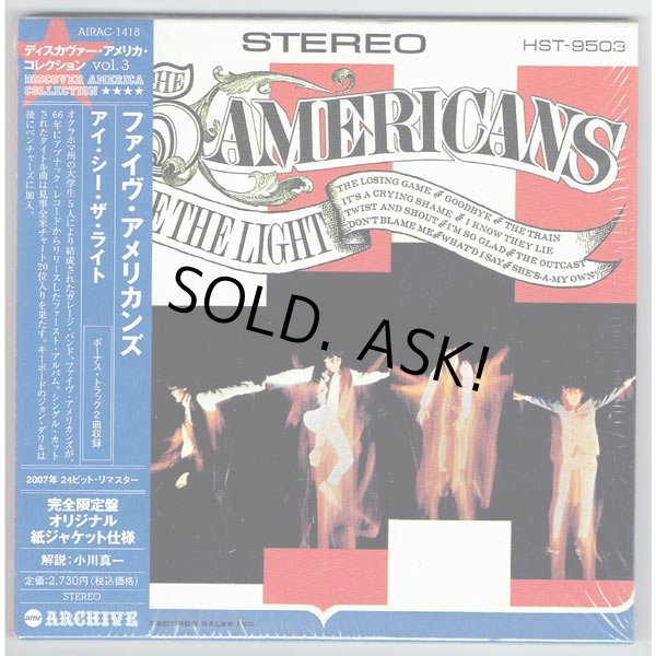 Photo1: THE FIVE AMERICANS / I SEE THE LIGHT (Used Japan Mini LP CD) (1)