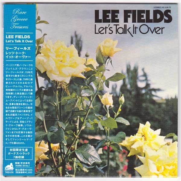 Photo1: LEE FIELDS / LET'S TALK IT OVER (Used Japan Mini LP CD) (1)