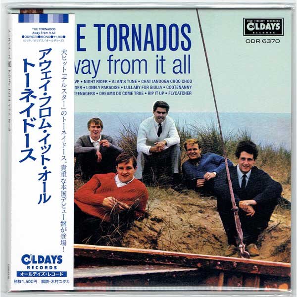 Photo1: THE TORNADOS / AWAY FROM IT ALL (Brand New Japan Mini LP CD) * B/O * (1)