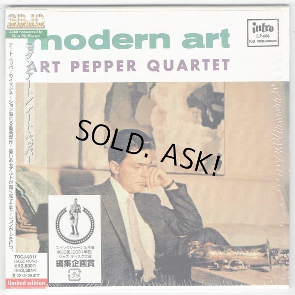 Photo1: ART PEPPER QUARTET / MODERN ART (Used Japan Mini LP CD) (1)