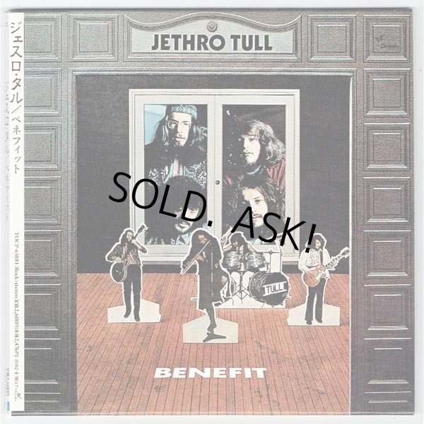 Photo2: JETHRO TULL / BENEFIT (Used Japan Mini LP CD - first press + DU Promo Obi) (2)