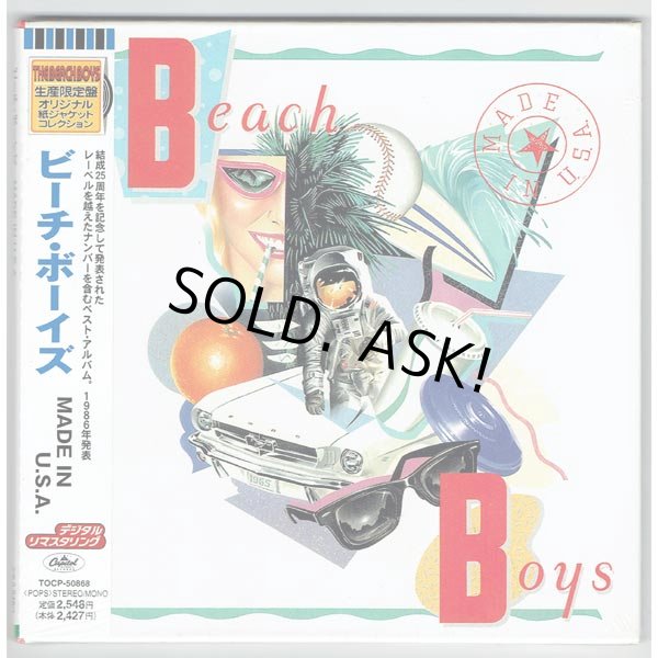 Photo1: THE BEACH BOYS / MADE IN U.S.A. (Unopened Japan Mini LP CD) (1)