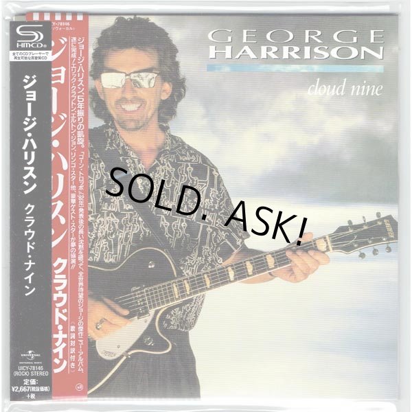 Photo1: GEORGE HARRISON / CLOUD NINE (Brand New Japan Mini LP SHM-CD) (1)