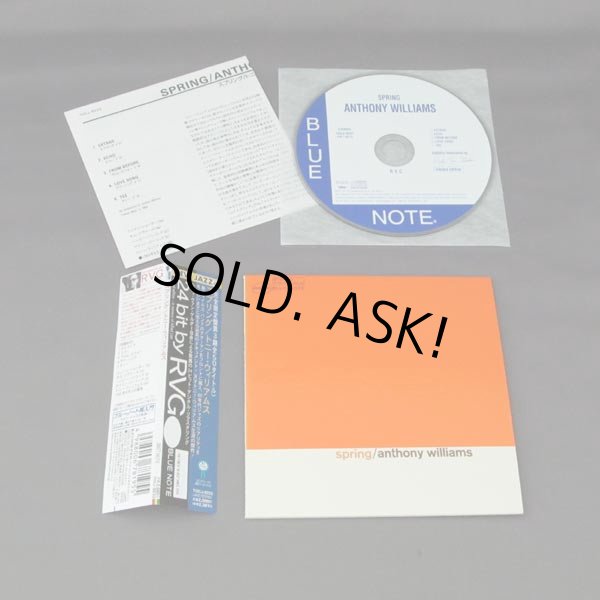 Photo2: ANTHONY WILLIAMS  / SPRING (Used Japan mini LP CD) Tony Williams, Blue Note (2)