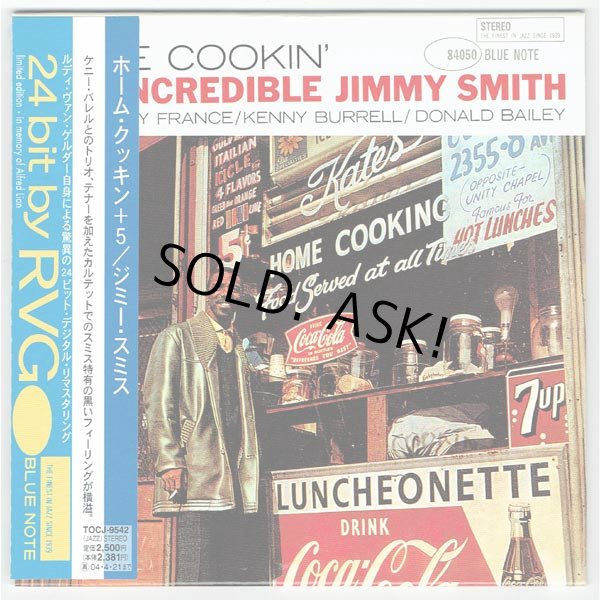 Photo1: JIMMY SMITH / HOME COOKIN' (Used Japan Mini LP CD) (1)