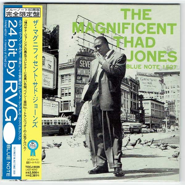 Photo1: THAD JONES / THE MAGNIFICENT THAD JONES (Used Japan Mini LP CD) (1)