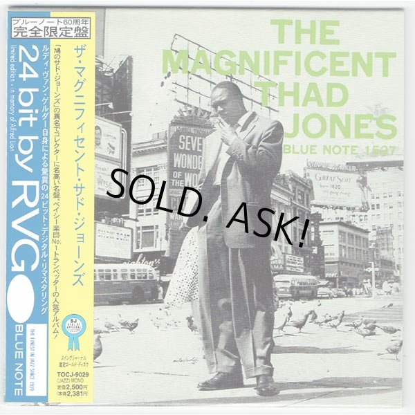Photo1: THAD JONES / THE MAGNIFICENT THAD JONES (Used Japan Mini LP CD) (1)
