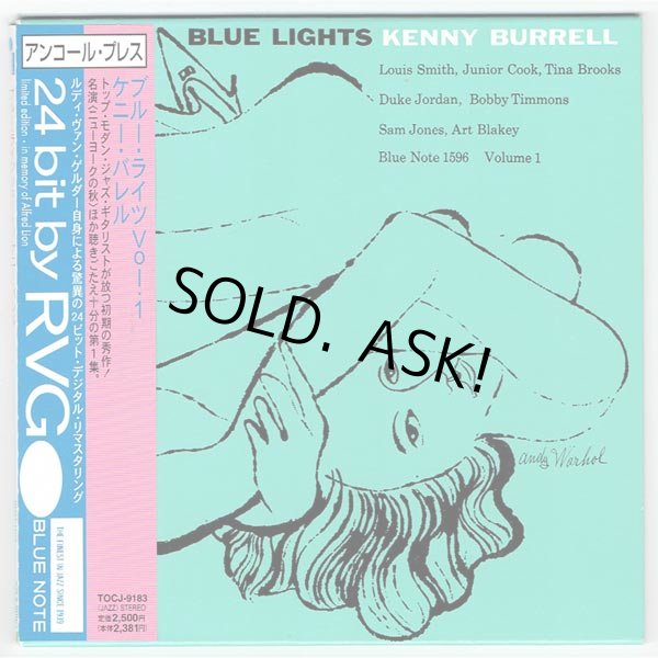 Photo1: KENNY BURRELL / BLUE LIGHTS VOLUME 1 (Used Japan Mini LP CD) (1)