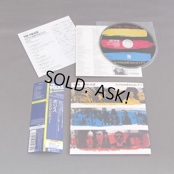 Photo3: THE POLICE / SYNCHRONICITY (Used Japan Mini LP CD + DU Promo OBI) (3)