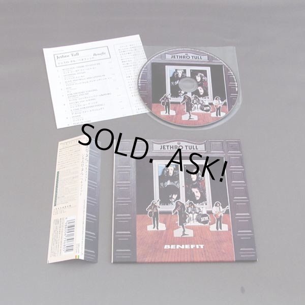 Photo3: JETHRO TULL / BENEFIT (Used Japan Mini LP CD - first press + DU Promo Obi) (3)