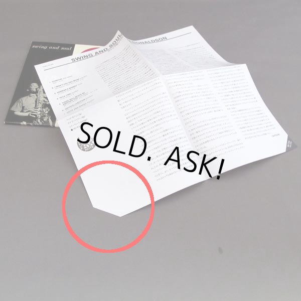 Photo2: LOU DONALDSON / SWING AND SOUL (Used Japan Mini LP CD) (2)