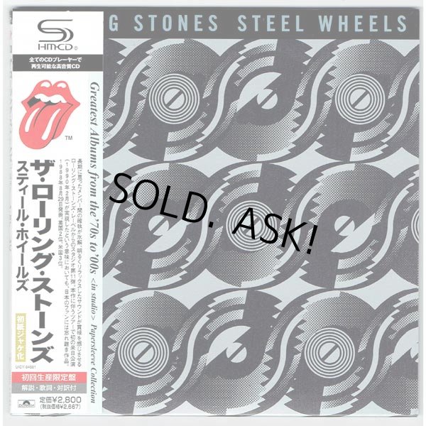 Photo1: THE ROLLING STONES / STEEL WHEELS (Used Japan Mini LP SHM-CD) (1)