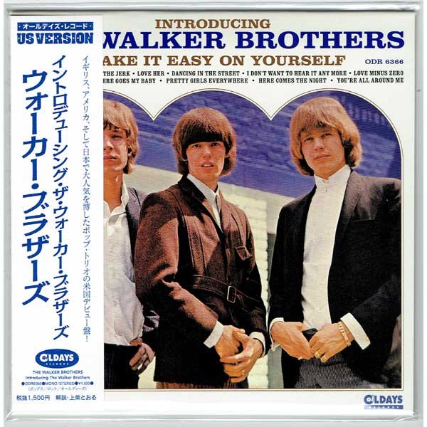 Photo1: THE WALKER BROTHERS / INTRODUCING THE WALKER BROTHERS (Brand New Japan mini LP CD) * B/O * (1)