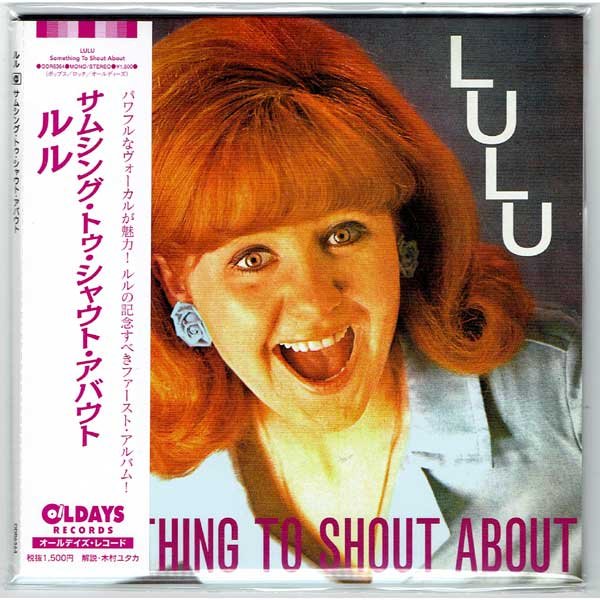 Photo1: LULU / SOMETHING TO SHOUT ABOUT (Brand New Japan Mini LP CD) * B/O * (1)